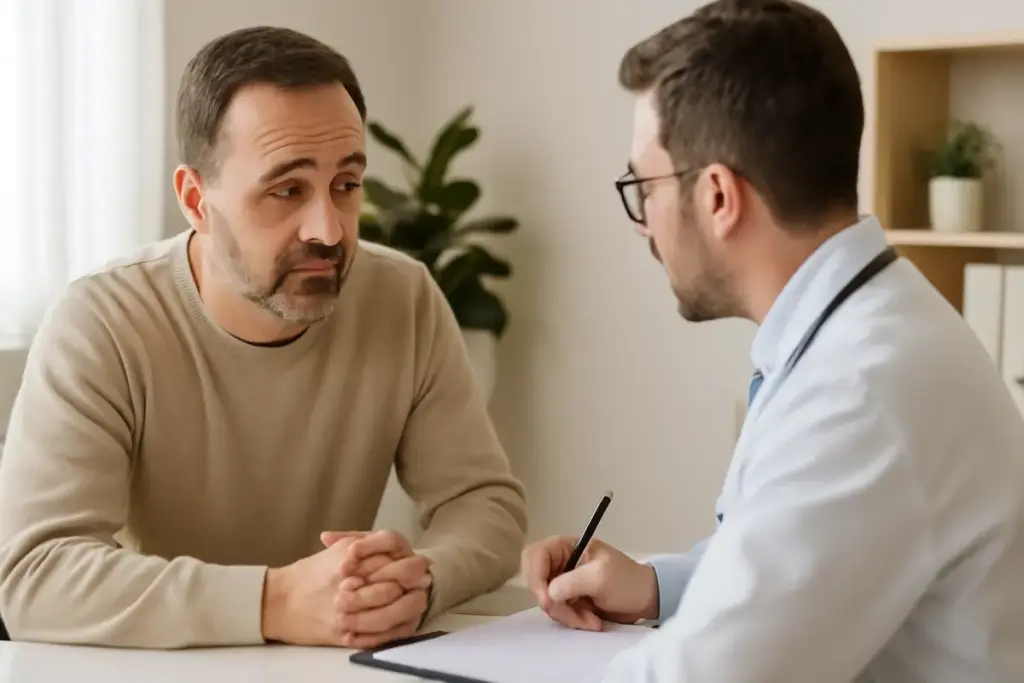 Presenza di sangue nello sperma: quando è benigno e quando richiede approfondimenti urgenti