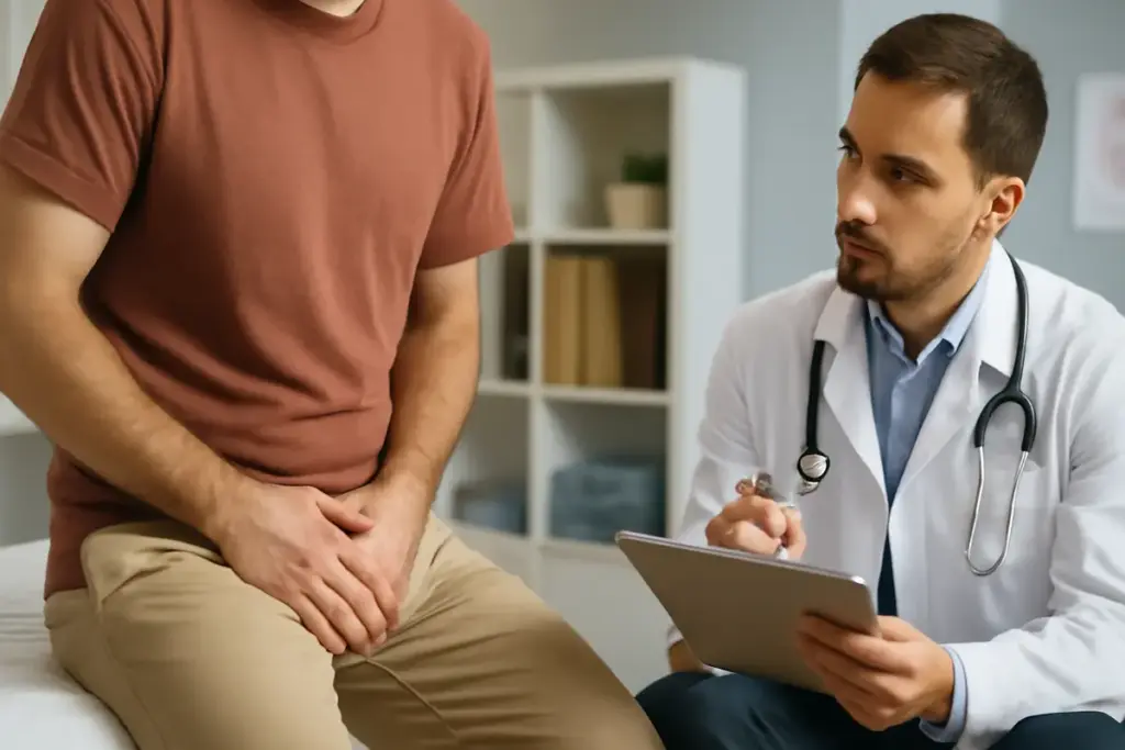 Gonfiore ai genitali maschili: come distinguere le cause banali da quelle che richiedono una diagnosi rapida